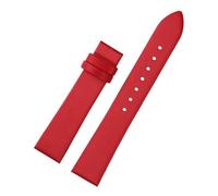 AZSHIW Compatible con Mido Baroncelli M035.207 Piaget Possession Series G0A43080 G0A48080 Correa Pulsera De Mujer 14 16 18mm Suave(Red-no buckle,18mm)