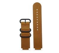 AZSHIW Compatible con Timex T80 Casio 3299 Small Square AE1200 AE-1200WH/1300 A158/159 SGW-300 MRW-200 Correa de cuero Correa de cuero de vaca vintage(Purple Green)