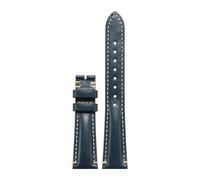 AZSHIW Compatible con Tudor BLACK BAYM 79250 79363 79830 Correa de reloj piel vaca vintage 22x18 mm Cinturón Pulsera for hombre Reemplazar pulsera cuero(03 no clasp)