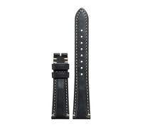 AZSHIW Compatible con Tudor BLACK BAYM 79250 79363 79830 Correa de reloj piel vaca vintage 22x18 mm Cinturón Pulsera for hombre Reemplazar pulsera cuero(01 no clasp)