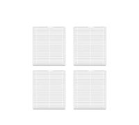 AZSHIW Compatible con Xiaomi Robot Aspirador S20/D106 Accesorios Cepillo Lateral Principal Filtro HEPA Paño de Fregona Bolsa de Polvo Repuestos(Light Yellow)