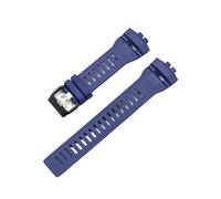 AZSHIW Correa de goma compatible con Casio GBD-200-1/2/9 GBD-200SM GBD-200RD Reemplazo reloj deportivo resina(Royal blue)