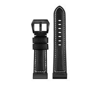 AZSHIW Correa de piel de vaca compatible con CASIO G-Shock Big Mud King GWG-1000-1A/A3/1A1 GB/GG, pulsera deportiva for hombre.(B black black)
