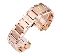 AZSHIW Correa de reloj compatible con Hublot Double Press Bucket, correa brillante integrada, Yubo Big Bang Classic Fusion Raised de 21 x 13 mm con herramienta(Rose)