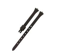 AZSHIW Correa de reloj de silicona compatible con CK K4u236/K4u231, resistente al agua, suave, cómoda, de 3 mm, for mujer.(Brown-No)