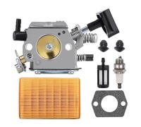AZSHIW Kit de carburador compatible con Stihl BR320 BR340 BR380 BR400 BR420 SR320 SR340 SR400 SR420 mochila soplador filtro aire