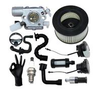 AZSHIW Kit de filtro aire carburador compatible con Stihl MS231 MS231Z MS251 MS251C-E MS251Z C1Q-PRC,1143/17,1143/08,1143 120 1617, 0608