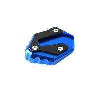 AZSUL para MT 09 para MT-09 para MT09 Motocicleta Pie Soporte Lateral Extensión Pad Kickstand Kick Stand Plate Agrandado Pad(Blue1)