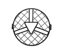 AZSUL Parrilla Para Faros Accesorios Para Motocicleta Cubierta Protectora De Faro Rejilla Para Pantalla Lámpara Apta Para Universal