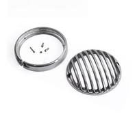 AZSUL Parrilla Para Faros Cubierta De Rejilla Faro Motocicleta 575 "para Sportster Para 883 Para 1200 Protectores Luces Delanteras Universales 5-3/4"(TYPE 7)