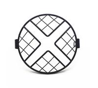 AZSUL Parrilla Para Faros De Faro Motocicleta 65 Pulgadas Metálica Para Lámpara Luz Para CG125 Para GN125(Type 2)