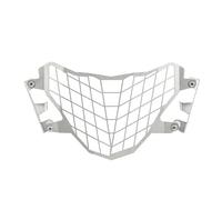AZSUL Parrilla Para Faros De Rejilla Faro Para Motocicleta G310GS 2017 2018 2019 2020 Cubierta Protectora Parrilla Ligera(White 310Logo)