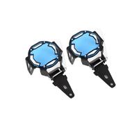 AZSUL Parrilla Para Faros Para R1200GS Para R1250GS Para F800GS Para F850GS Para F750GS Para ADV Motocicleta Lámpara Antiniebla Cubierta De Luz Rejilla(Blue)