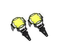 AZSUL Parrilla Para Faros Para R1200GS Para R1250GS Para F800GS Para F850GS Para F750GS Para ADV Motocicleta Lámpara Antiniebla Cubierta De Luz Rejilla(Yellow)