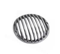 AZSUL Parrilla Para Faros Rejilla De Faro Delantero 575" Para Motocicleta Para Sportster 883 Para 1200. Protectores Universales Luces Delanteras 5-3/4"(White)