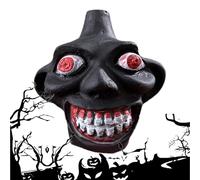 Aztec Death - Auténtico instrumento de cráneo, réplica demoníaca, silbato fuerte, juguete de sonido, hecho a mano, silbato azteca único para meditación ritual