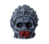 Aztec Death Whistle - 8,5 cm Halloween Skull Whistle Vampire Theme, un accesorio de sonido realista aullando, una herramienta de supervivencia de estilo antiguo | Equipo de al aire libre