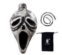 Aztec Death Whistle, Loud Skull Instrument, Retro Human Sounding Screams, Collectible Art Design, Halloween Prop for Scares, Decoration, Costume, Display, 3.14x1.69 inches