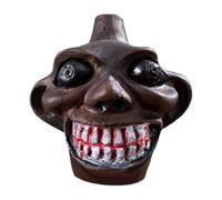 Aztec Death Whistle, Loud Whistle Demon Design, 3.07x2.36x3.15 inches, Authentic Aztec, Unique Sound, Versatile Material, Modern Application for Collectible