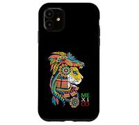 Aztec Jaguar Ancient Warrior Native Mexican Mythology Mexico Carcasa para iPhone 11