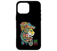 Aztec Jaguar Ancient Warrior Native Mexican Mythology Mexico Carcasa para iPhone 16 Pro Max