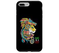 Aztec Jaguar Ancient Warrior Native Mexican Mythology Mexico Carcasa para iPhone 7 Plus/8 Plus