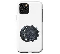 Azteca Estilo Sol Y Luna Mujer Chica Carcasa para iPhone 11 Pro