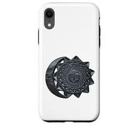 Azteca Estilo Sol Y Luna Mujer Chica Carcasa para iPhone XR
