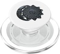 Azteca Estilo Sol Y Luna Mujer Chica PopSockets PopGrip para MagSafe