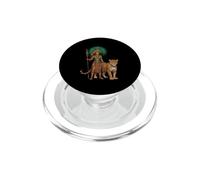 Azteca Jaguar Guerrero Maya Indígena México Cultura Arte PopSockets PopGrip para MagSafe