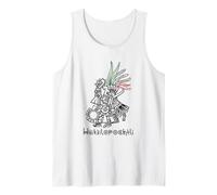 Azteca Maya Inca Dios Mexicano Huitzilopochtli Hombres Camiseta sin Mangas