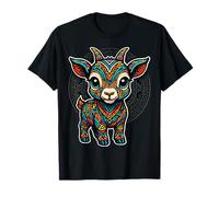 Azteca Mexicano Maya Cabra Antigua Mesoamérica Mitología Arte Camiseta