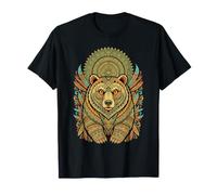Azteca Oso Guerrero Mitología Mexicana Inca Maya Indígena Camiseta
