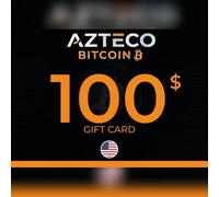 Azteco Bitcoin Voucher - Lightning Gift Card 100 USD Key - UNITED STATES