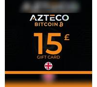 Azteco Bitcoin Voucher - Lightning Gift Card 15 GBP Key - UNITED KINGDOM