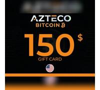 Azteco Bitcoin Voucher - Lightning Gift Card 150 USD Key - UNITED STATES