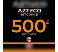 Azteco Bitcoin Voucher - Lightning Gift Card 500 GBP Key - UNITED KINGDOM