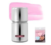 Aztk Jelly Color Liquid Blush Jc04, 3 en 1 Colorete Barra Contorno para Mejillas, Ligero & Larga Duración con Aplicador de Esponja Hongo, Mini Borla Polvos de Regalo(JC02)