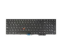 AZUBAYCOM SP Spanish Layout - Teclado para portátil Lenovo Thinkpad E550 E550C E555 E560 E565 E560c (20EV 20EW 20DF 20DG 20E0) 00HN084 00HN047 00HN010, Negro