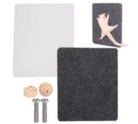 Azúcar Glider Escalada - Rascador de escalada, suministros para mascotas que ahorran espacio, almohadillas para rascar animales pequeños, para afilar muebles de pared