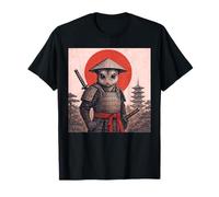 Azúcar Glider Samurai Guerrero Vintage Japonés Ukiyo-e Mascota Camiseta