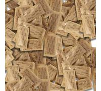 Azúcar Premium en Sobres Individuales - Blanco y Moreno - 7g Cada Uno - Disponible en Paquetes de 200, 500 y 1000 Sobres (100, Azucar Moreno)