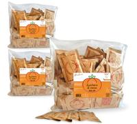 Azúcar y Refranes 20tipici - 300 Bolsas de Azúcar Moreno con Citas Italianas - Sobres Monodosis 3 x500G(1,5Kg/300 Bolsas, Azucar moreno)