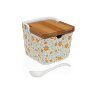 Azucarero Versa Clivia Cerámica 8,8 x 8,5 x 8,8 cm - Marca: Versa - EAN: 8420327567550