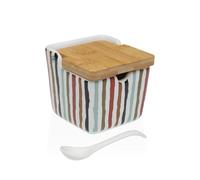 Azucarero Versa Ligne Cerámica 8,8 x 8,5 x 8,8 cm - Marca: Versa - EAN: 8420327567635