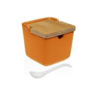 Azucarero Versa Naranja Cerámica 8,8 x 8,5 x 8,8 cm - Marca: Versa - EAN: 8420327567758