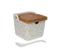 Azucarero Versa Serpentine Cerámica 8,8 x 8,5 x 8,8 cm - Marca: Versa - EAN: 8420327563552
