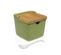 Azucarero Versa Verde Cerámica 8,8 x 8,5 x 8,8 cm - Marca: Versa - EAN: 8420327567796