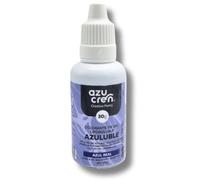 Azucren, Colorante Liposoluble para Chocolate, Colorante con Base de Aceite, Ideal para Repostería, Teñir Chocolate, Nata, Crema de Mantequilla, Buttercream, 30 G (Azul Real, 30)