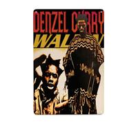 AzudyaPle Cartel de metal de 20,3 x 30,5 cm, diseño vintage de denzel, rapero curry, decoración de pared, póster artístico para sala de estar, bar, decoración del hogar